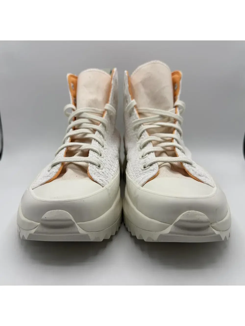 Converse Run Star Hike Peach Dream Orange Haven Egret A03838C Women 11.5 Men 10